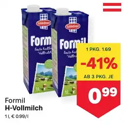 MPreis Schardinger Formil H-Vollmilch Angebot