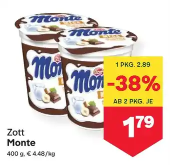 MPreis Zott Monte Angebot