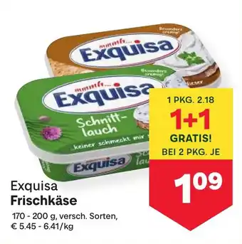 MPreis Exquisa Frischkäse Angebot