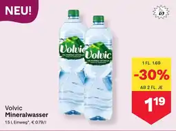 MPreis Volvic Mineralwasser Angebot