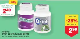 MPreis Wrigley Orbit oder Airwaves Bottle Angebot