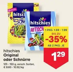 MPreis Hitschies Original oder Schnürre Angebot
