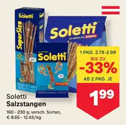 MPreis Soletti Salzstangen Angebot