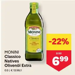 MPreis Monini Classico Natives Olivenöl Extra Angebot