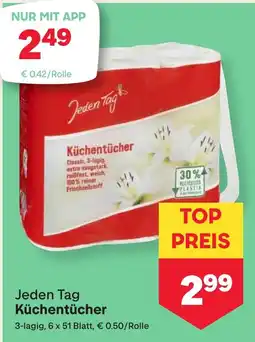 MPreis Jeden Tag Küchentücher Angebot