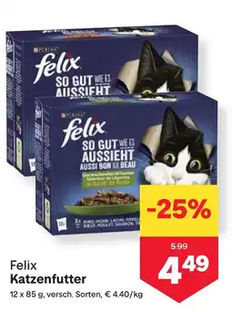 MPreis Purina Felix Katzenfutter Angebot