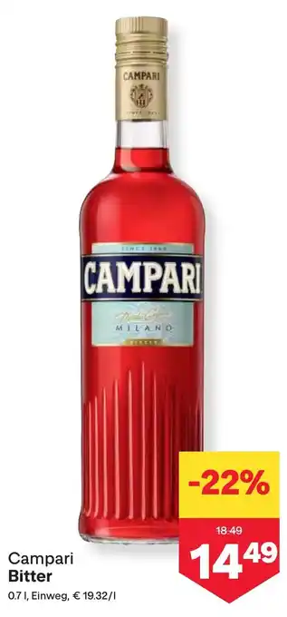 MPreis Campari Bitter Angebot