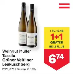 MPreis Weingut Müller Tassilo Grüner Veltliner Leukuschberg Angebot