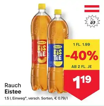 MPreis Rauch Eistee Angebot