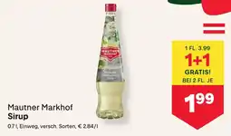 MPreis Mautner Markhof Sirup Angebot