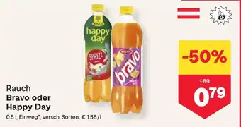 MPreis Rauch Bravo oder Happy Day Angebot