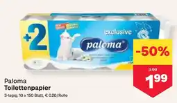 MPreis Paloma Toilettenpapier Angebot