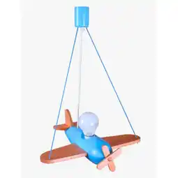 Möbelix Kinderhängeleuchte Flugzeug H: 75 cm 1-Flammig Angebot