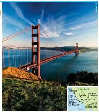 Hofer Reisen USA Westküste-Rundreise Angebot