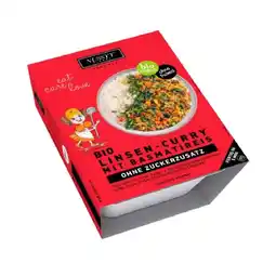 Interspar Bio Linsen-Curry, Bio Bulgur mit Gemüse oder Bio Grünkernlaibchen INTERSPAR Angebot