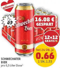 PENNY SCHWECHATER BIER Angebot