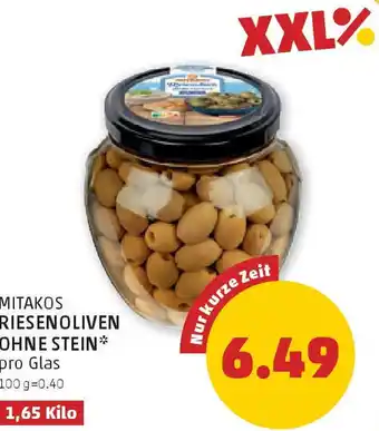 PENNY Mitakos riesenoliven ohne stein Angebot
