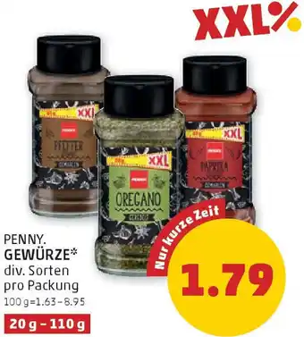 PENNY Penny. gewürze Angebot