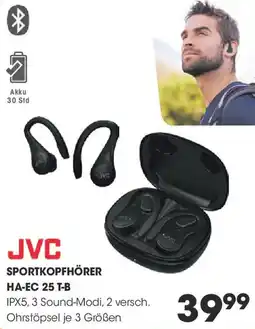 Libro Jvc sportkopfhörer ha-ec 25 t-b Angebot