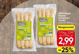 Spar SPAR Veggie vegane Bratwürstel Classic Angebot