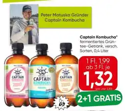 Spar Captain Kombucha Angebot
