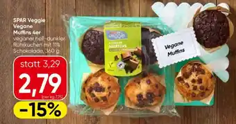 Spar SPAR Veggie Vegane Muffins 4er Angebot