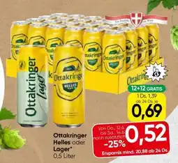 Spar Ottakringer Helles oder Lager Angebot