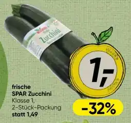 Spar frische SPAR Zucchini Angebot