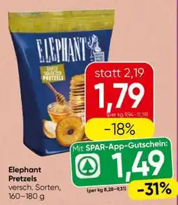 Spar ELEPHANT PRETZELS Angebot