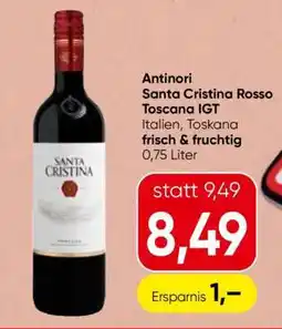 Spar Antinori Santa Cristina Rosso Toscana IGT Angebot