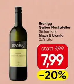 Spar Branigg Gelber Muskateller Angebot