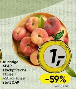 Spar fruchtige SPAR Flachpfirsiche Angebot