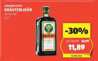 Hofer Jägermeister Kräuterlikör Angebot