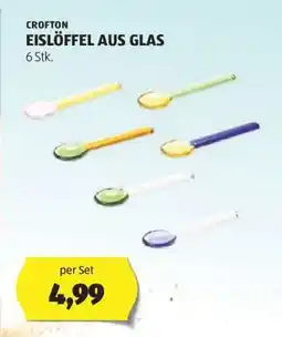 Hofer CROFTON EISLÖFFEL AUS GLAS Angebot