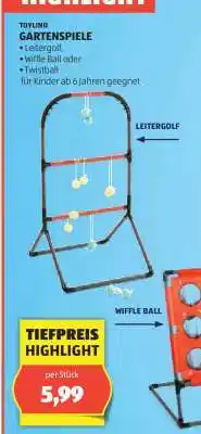 Hofer TOYLINO GARTENSPIELE Angebot