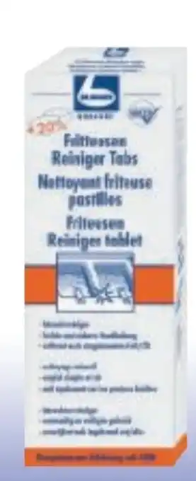 Metro Dr. Becher Fritteusenreiniger Tabs Angebot