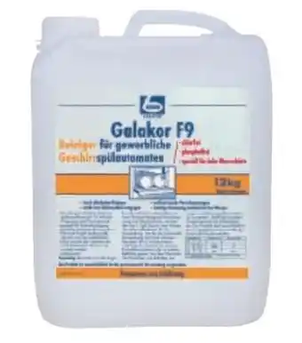 Metro Dr. Becher Geschirrreiniger Flüssig Galakor F9 Angebot