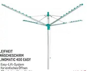 Metro Leifheit Wäscheschirm Linomatic 400 Easy Angebot