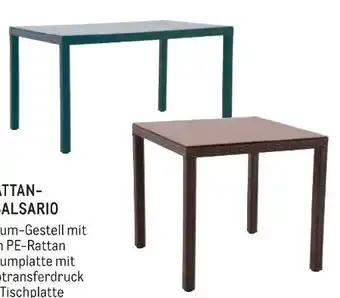 Metro Metro Professional Alu-Rattantisch Balsario Angebot