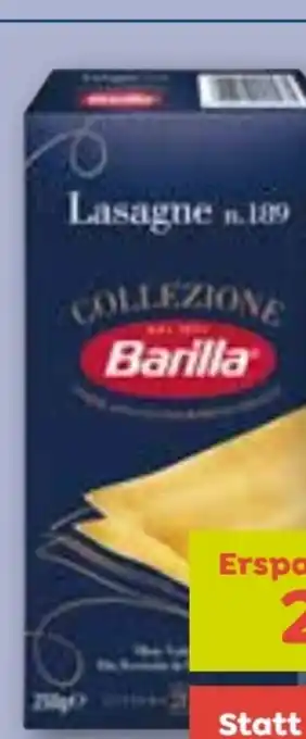 ADEG Barilla Lasagneblätter Angebot