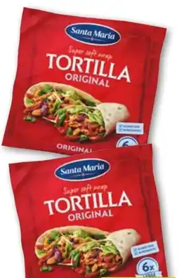 ADEG Santa Maria Wrap Tortilla Original Angebot