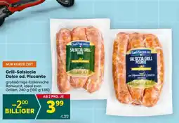 Billa Grill-Salsiccia Dolce od. Piccante Angebot