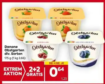 Billa Danone Obstgarten div. Sorten Angebot