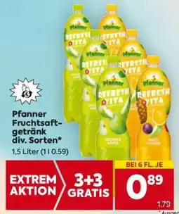 Billa Pfanner Fruchtsaftgetränk div. Sorten Angebot