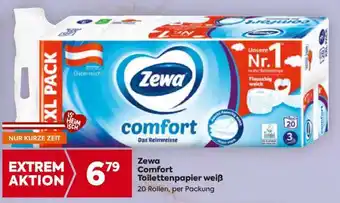 Billa Zewa Comfort Toilettenpapier weiß Angebot