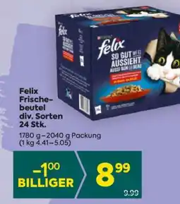 Billa Felix Frischebeutel div. Sorten 24 Stk Angebot