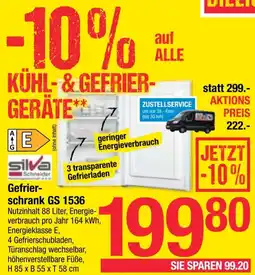 Maximarkt Gefrier- schrank Angebot