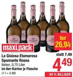 Maximarkt La Gioiosa Etamarosa Spumante Rosea Angebot