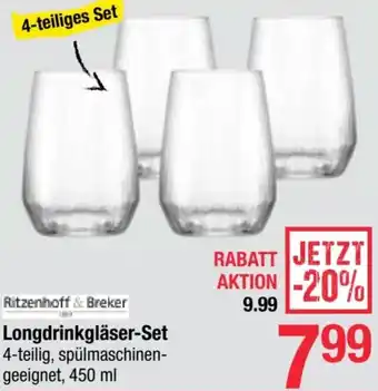 Maximarkt Longdrinkgläser-Set Angebot