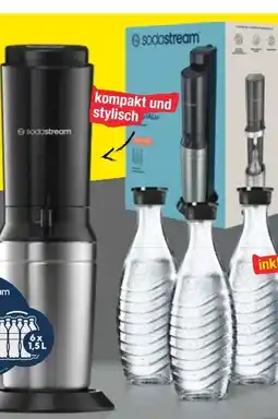 Maximarkt Sodastream Crystal 3.0 Wassersprudler Titan CQC Angebot